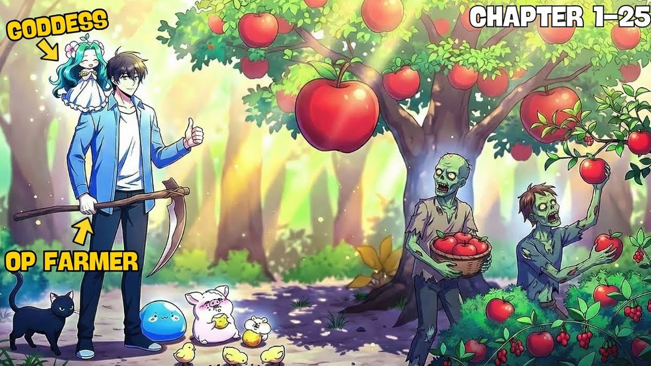 (1–7) Everyone Got OP Skills… He Got 0.001% of a Goddess | Manhwa Recap