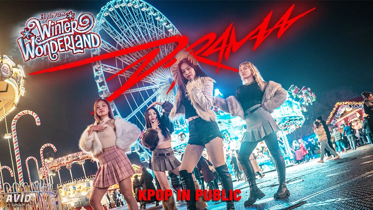 [KPOP IN PUBLIC | Winter Wonderland🎡] aespa 에스파 - 'Drama' | ONE TAKE Dance Cover by AVID LONDON