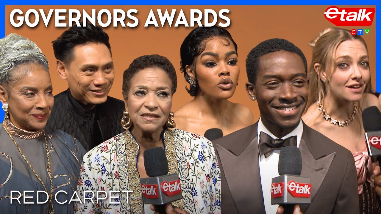 2025 GOVERNORS AWARDS red carpet interviews