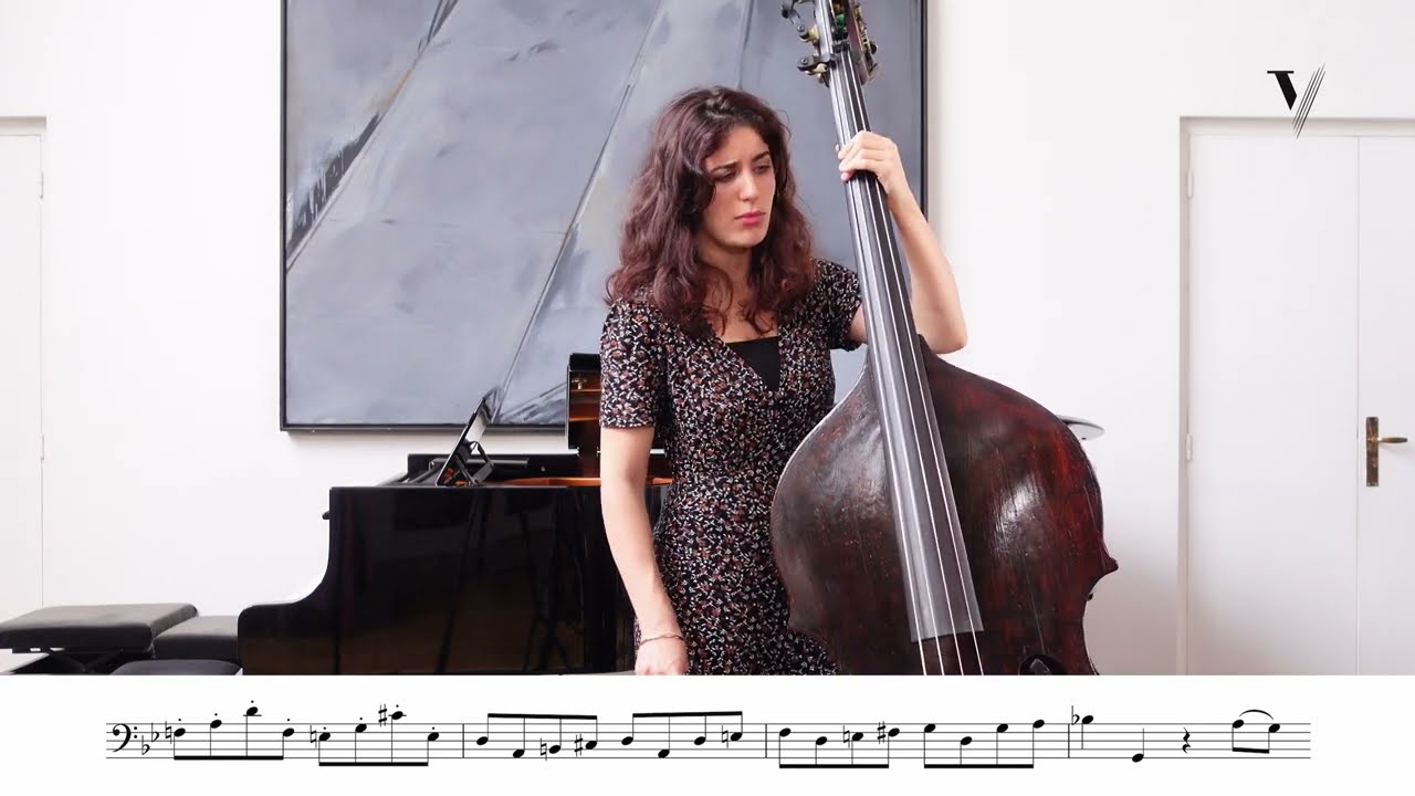 Mozart — Symphony No. 40: Tutorial with Lorraine Campet, Double Bass. Part 1 of 4