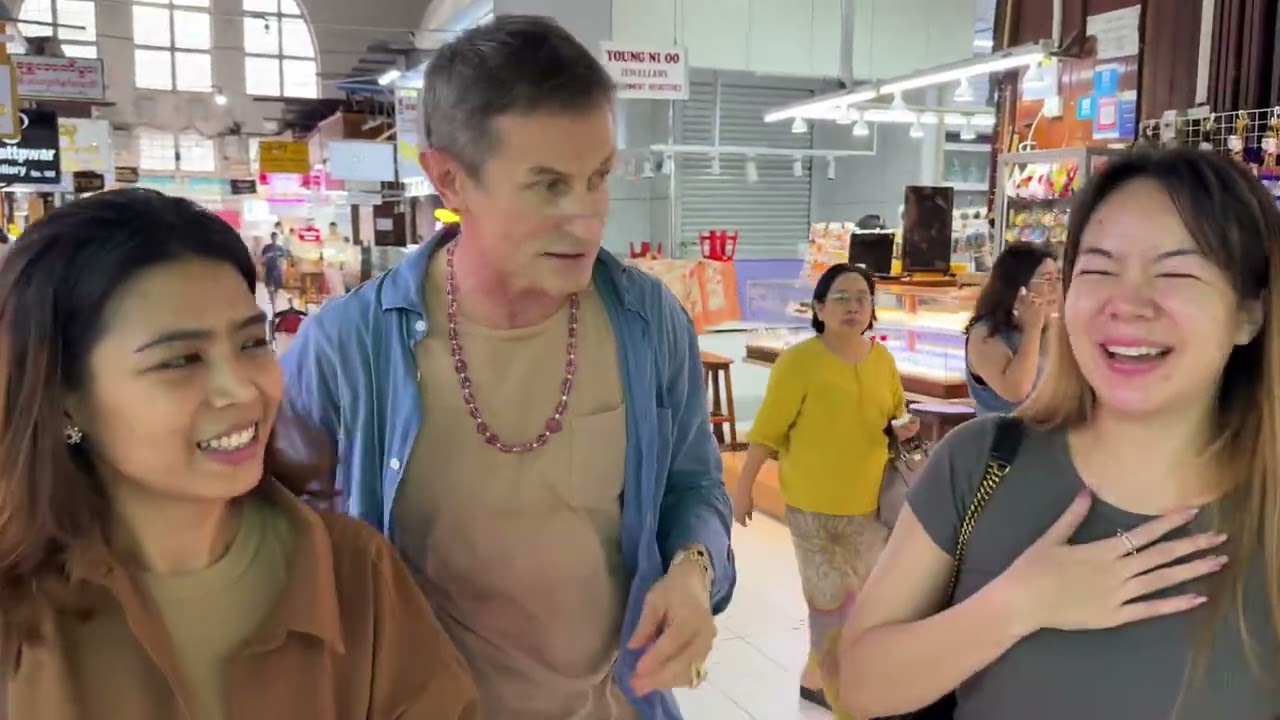 We are walking in Gem stones Market in Yangon Sourcing Spinel and Blue Sapphire as well Gem Cutting 