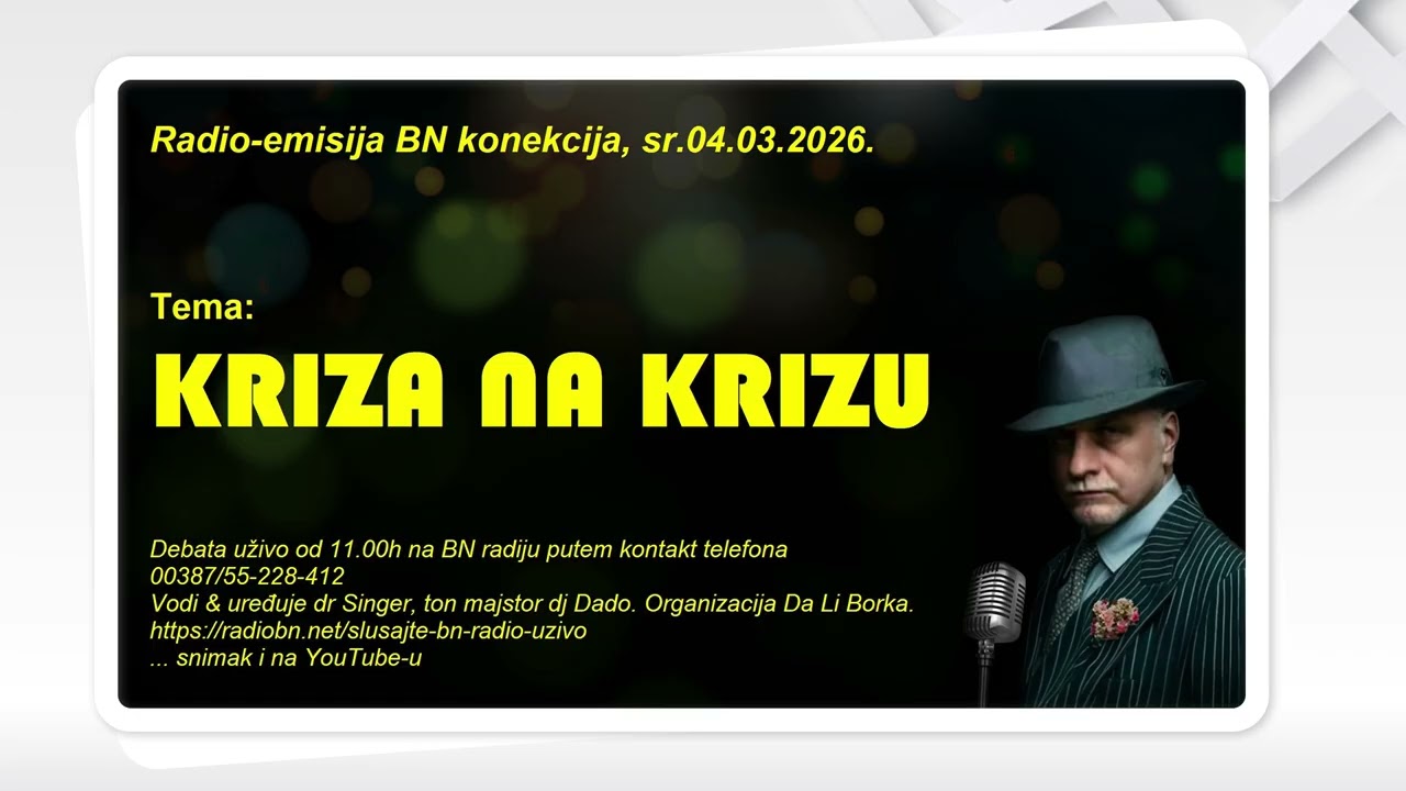 IZ KRIZE U KRIZU || BN KONEKCIJA