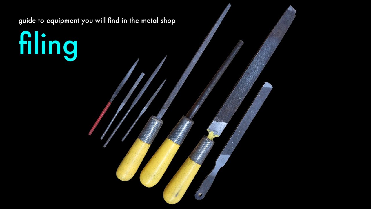 Common Metal Shop Tools: Filing
