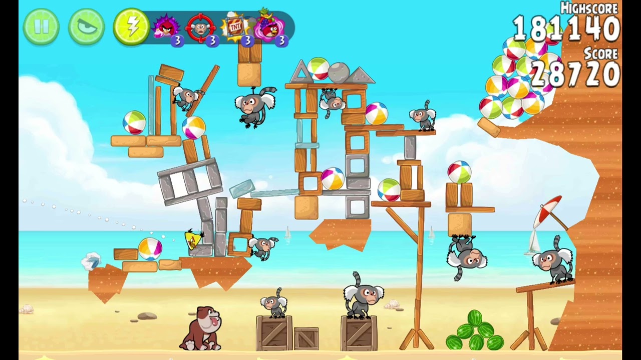Angry birds rio beach vollies password 6