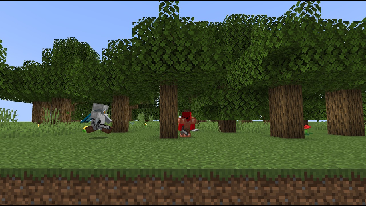 Minecraft Manhunt but With 2 Noobs 🤔