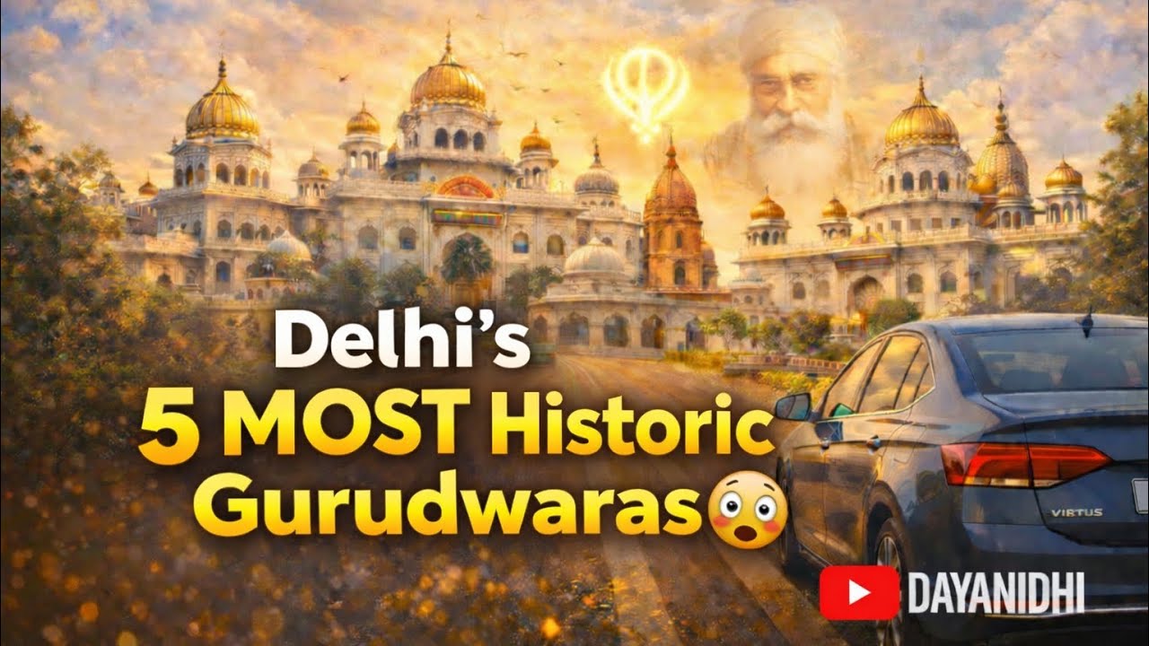 5 Must-Visit Historic Gurudwaras in Delhi 🇮🇳 | Spiritual Vlog | DS | #SikhHistory 