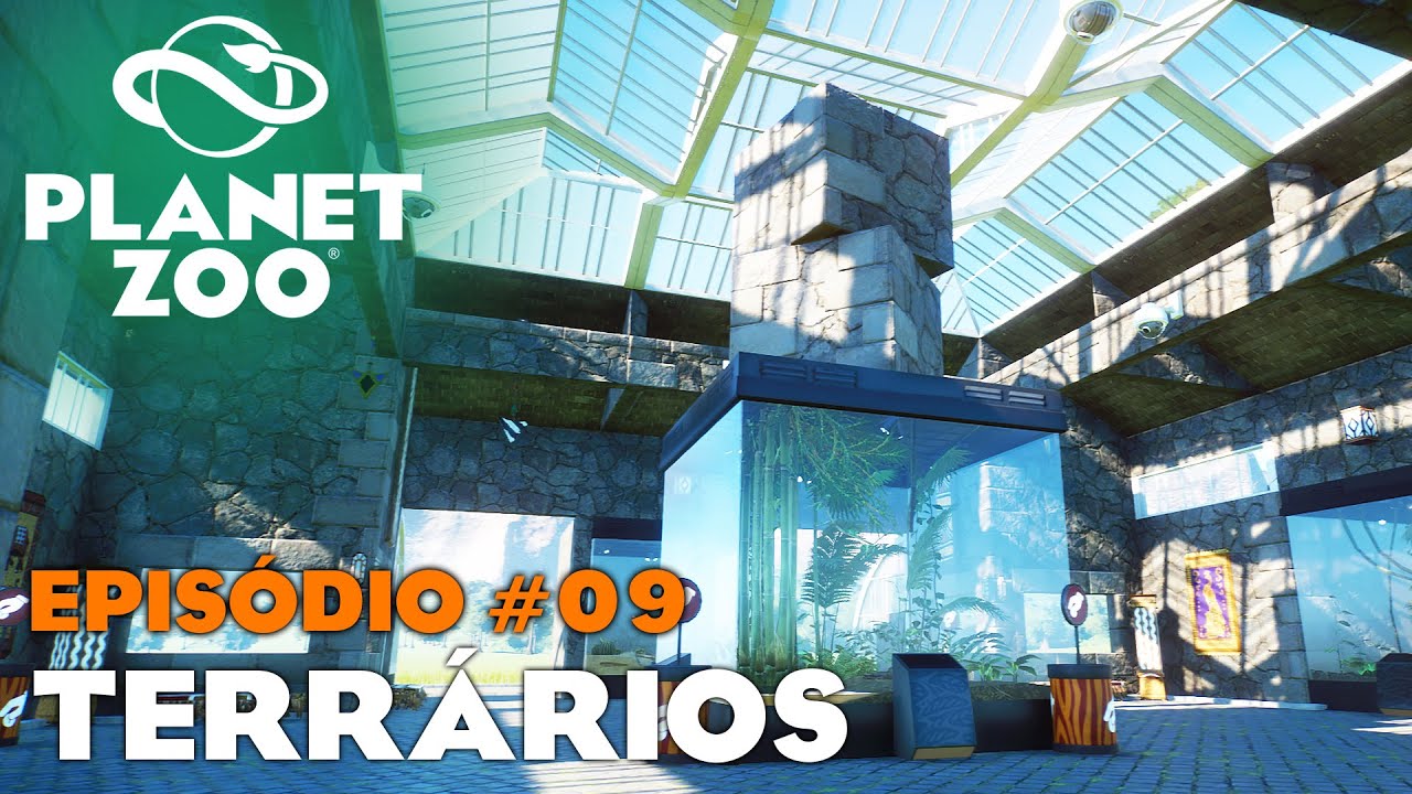 TERRÁRIOS DOS RÉPTEIS | PLANET ZOO #09 MODO FRANQUIA