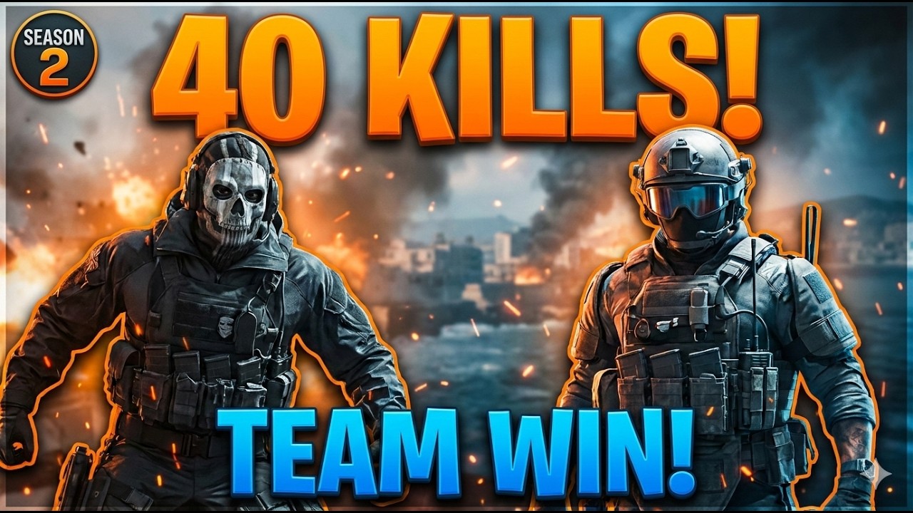 Warzone Season 2 META Gameplay | EGRT-17 AR + REV-46 SMG | 40 Kill Win