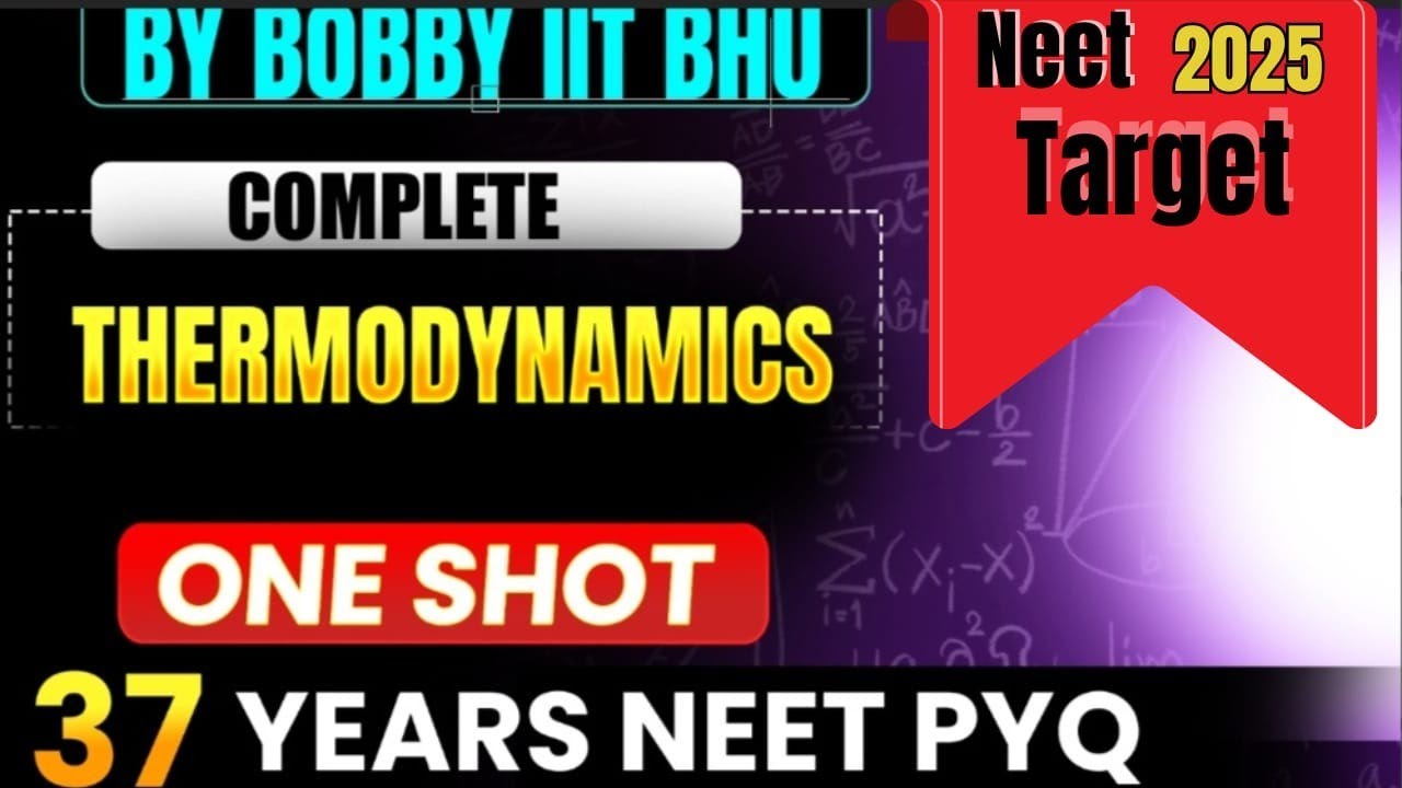 Thermodynamics Neet All Pyq Pyq With Proper Concept and Trick