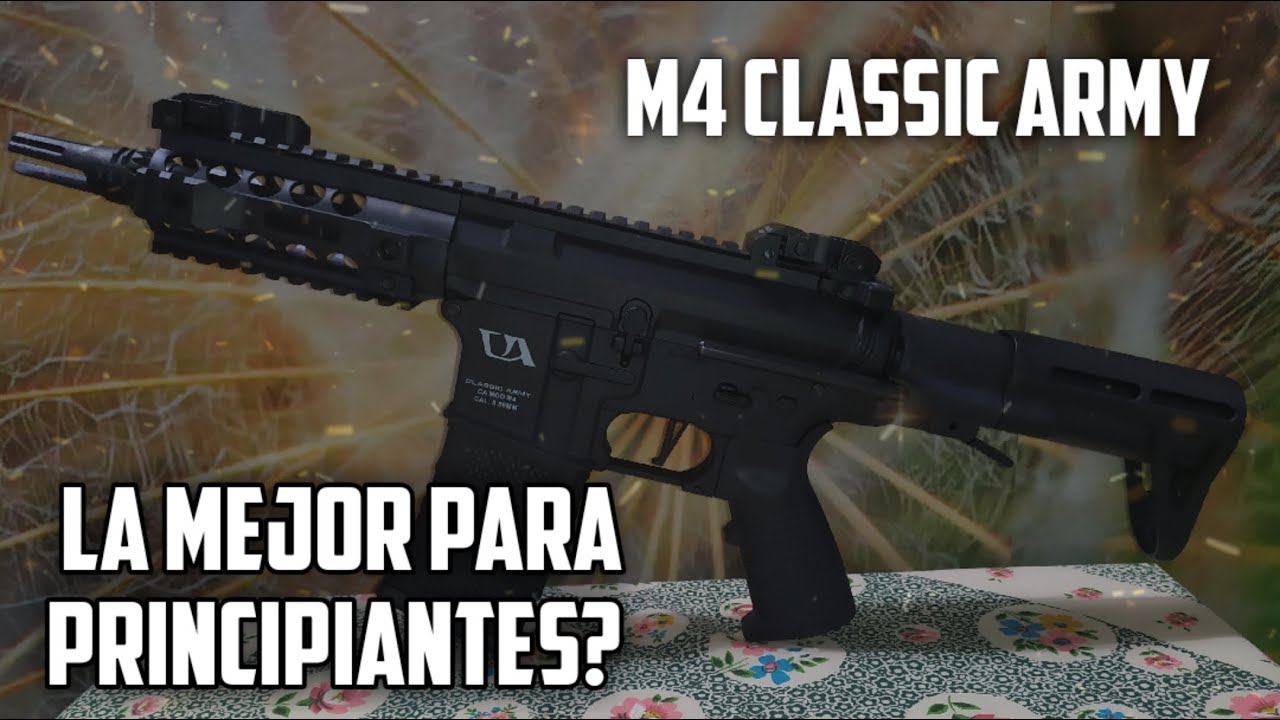 Classic Army AR4 SBR, la Mejor M4 compacta para principiantes? | Review en Espa&ntilde;ol