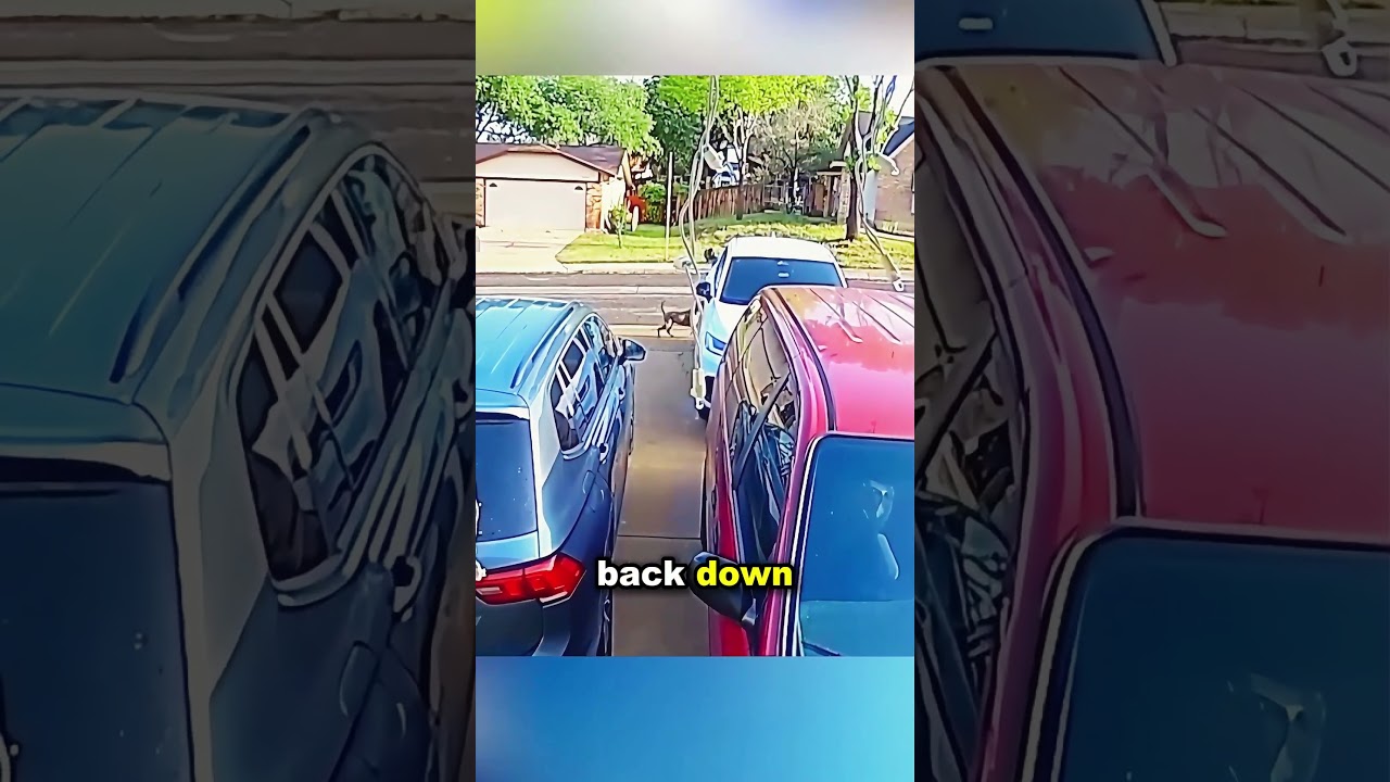 Brave veteran rescued a woman from aggressive dogs#shorts