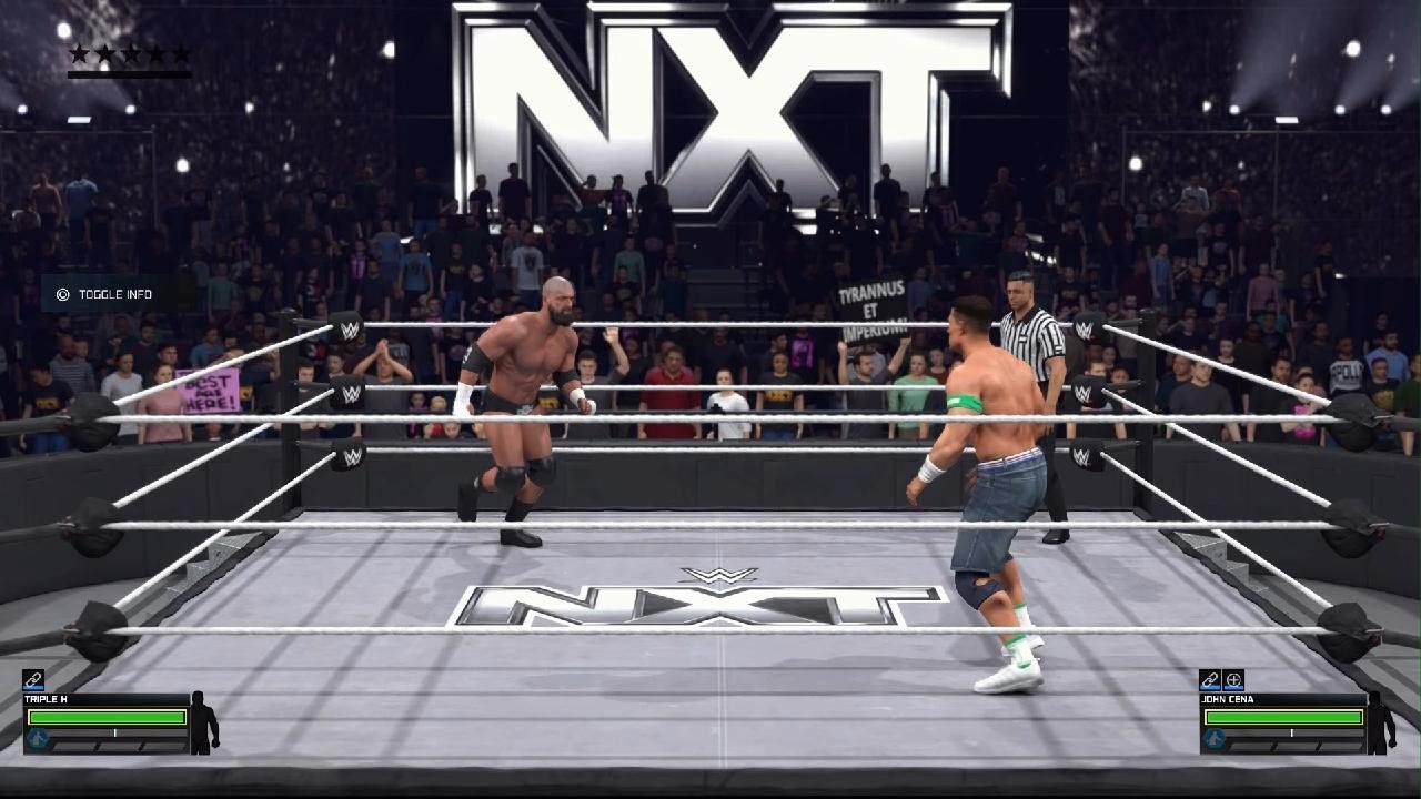 Triple H VS John Cena