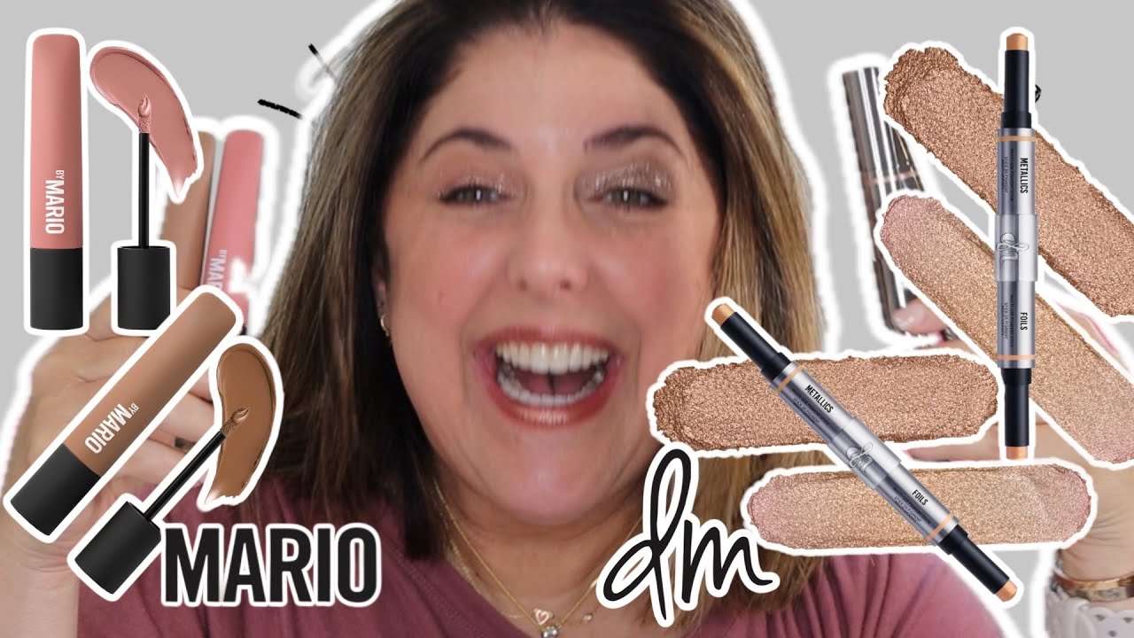 New! DANESSA MYRICKS Colorfix Stix & MAKEUP BY MARIO Master Mattes Cream Eyeshadow!