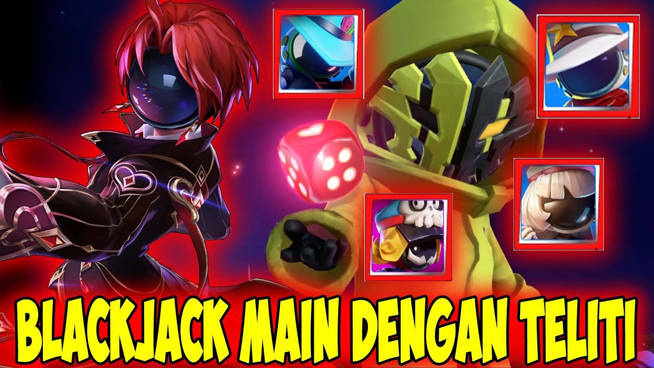 BLACKJACK TELITI MINIM CLUE TAPI BISA MAIN DI MEETING !! Super Sus Indonesia