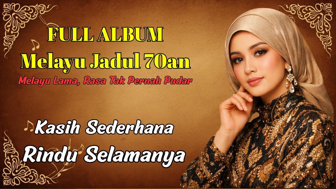LAGU MELAYU JADUL 70AN TERBAIK 🎵 Nostalgia Lagu Lama Paling Menyentuh Hati