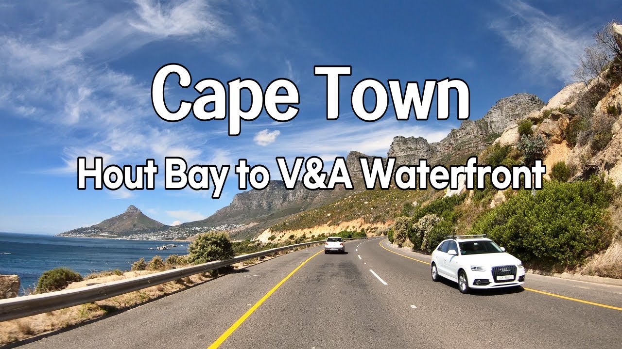 Cape Town Coastal road driving, From Hout Bay to V&A Waterfront