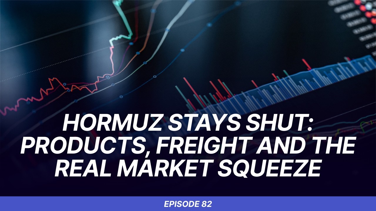 Hormuz stays shut: products, freight and the real market squeeze