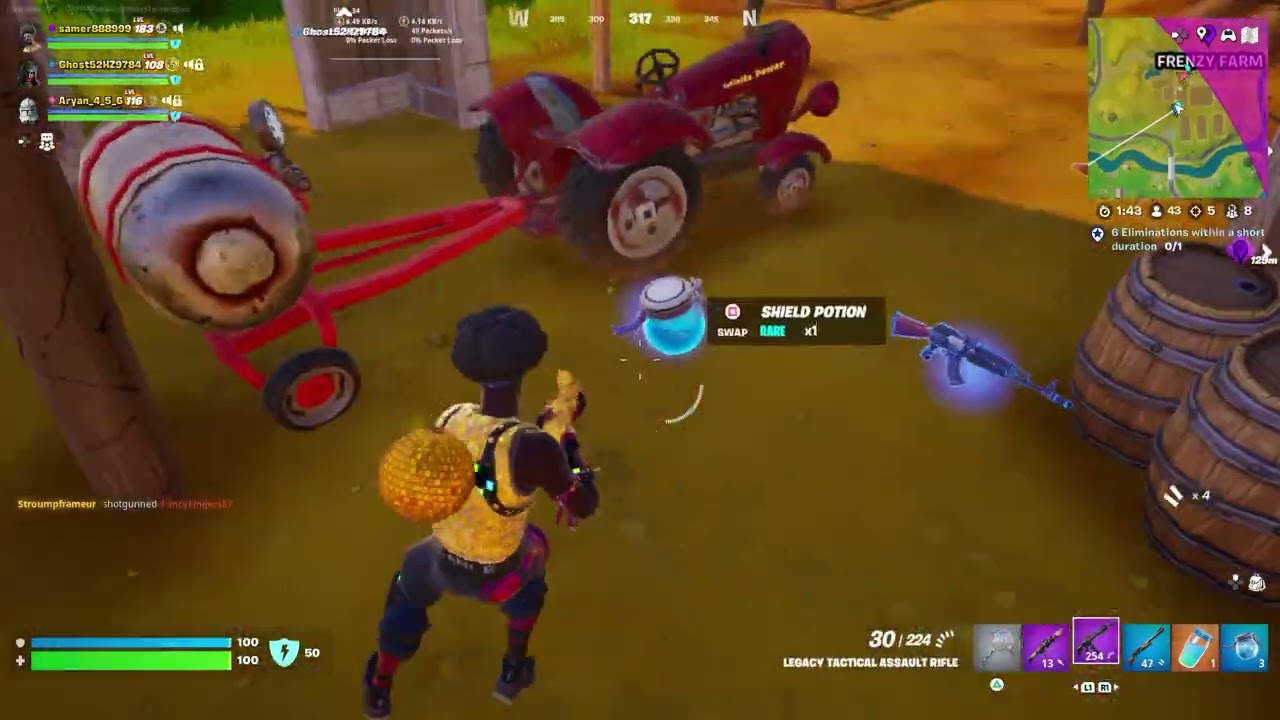 Fortnite BR Funk Ops Skin Gameplay