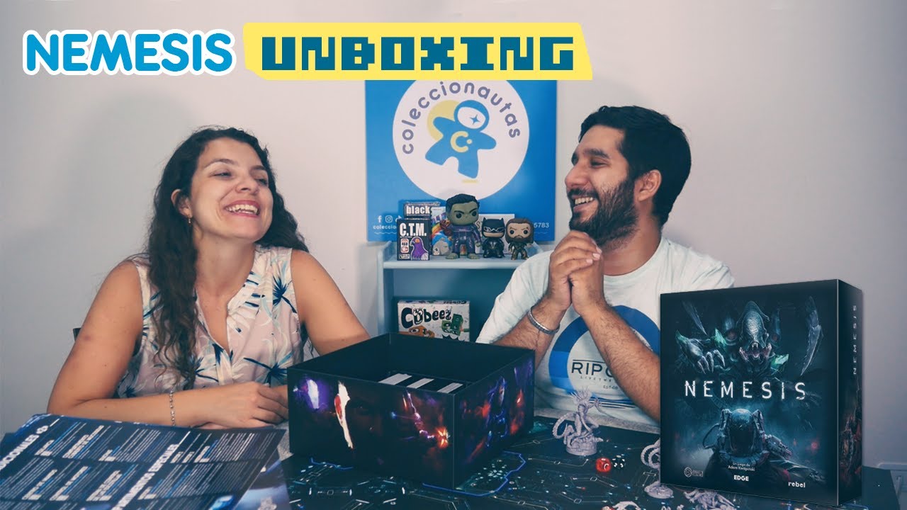NÉMESIS JUEGO DE MESA - UNBOXING