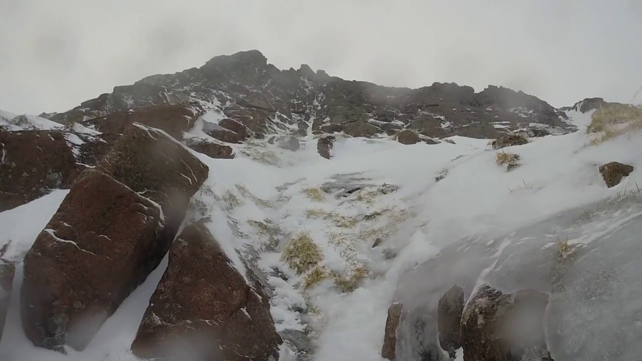Fingers ridge & Red Gully, Coire an t'Sneachda