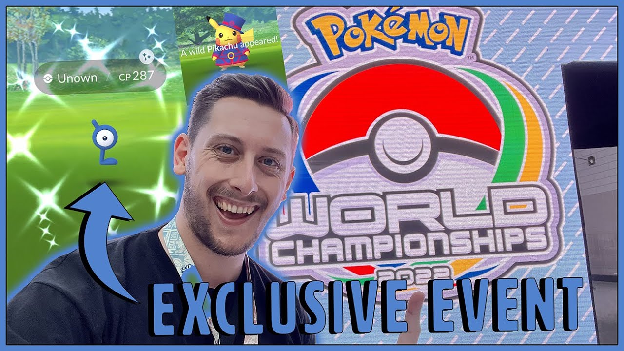 SHINY UNOWN & MORE IN POKÉMON WORLD CHAMPIONSHIP EXCLUSIVE EVENT AT THE EXCEL LONDON!