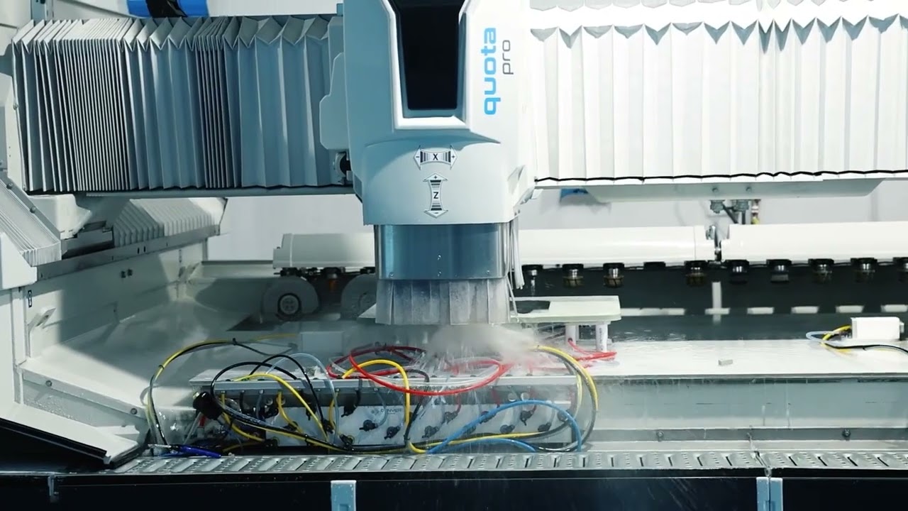 Quota PRO - 3/4 Eksen CNC Makinası - Lavabo Oyuk Açma - Denver