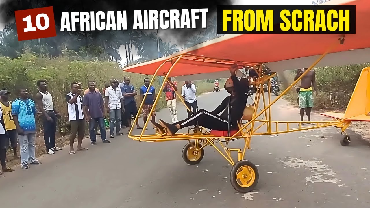 Crazy Homemade Aircraft by Africans