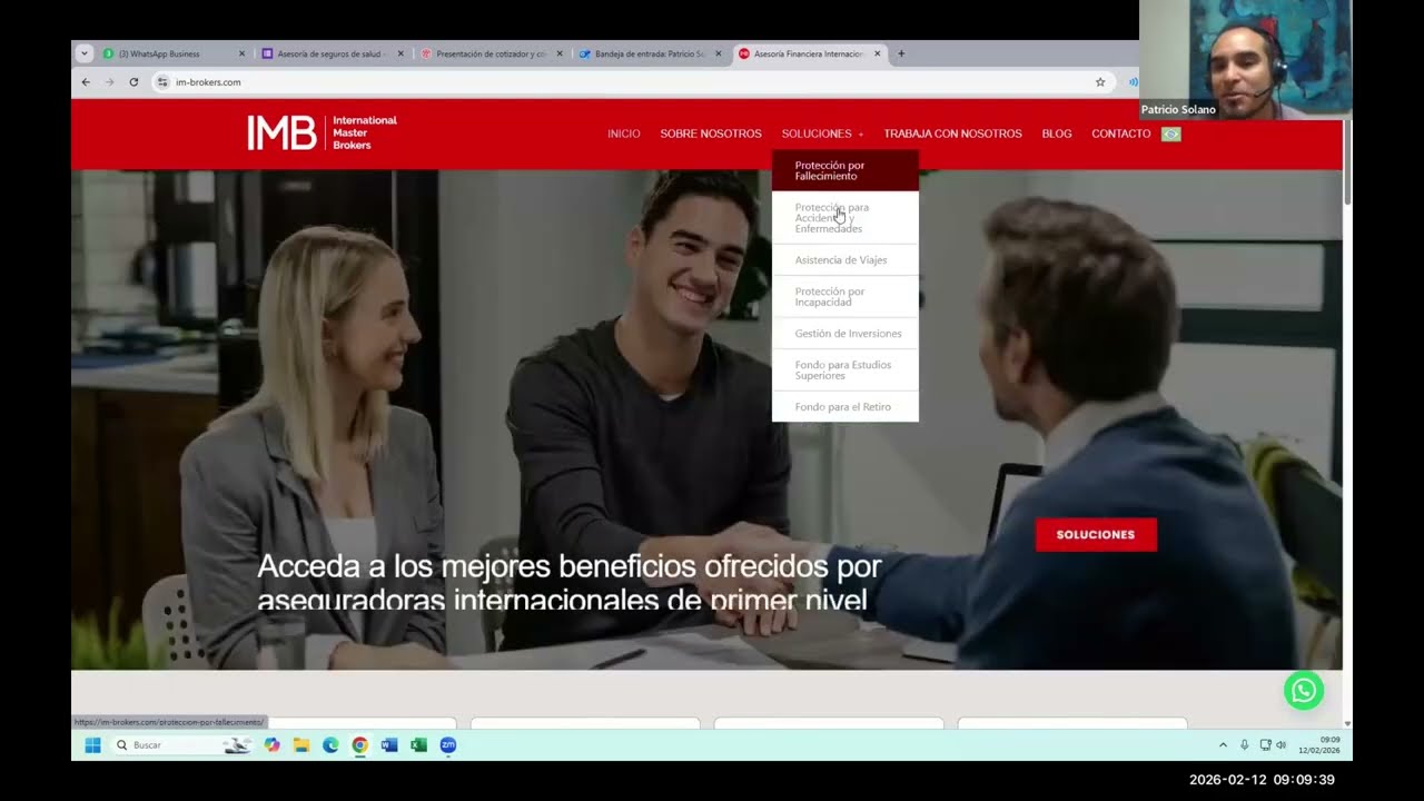 Comparativo de primas y beneficios Seguros de Salud  Internacionales - IMB