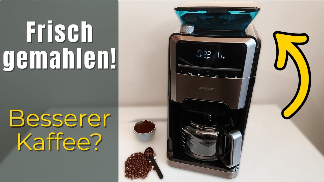 Cecotec Coffee 66 im Test - Filtermaschine mit Mahlwerk