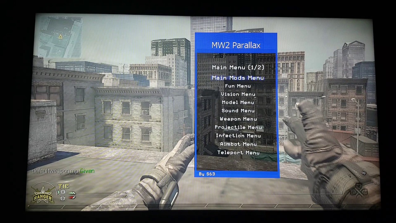[MW2/PS3] Parallax Remastered BEST SPRX Mod Menu CEX & DEX + FREE DOWNLOAD