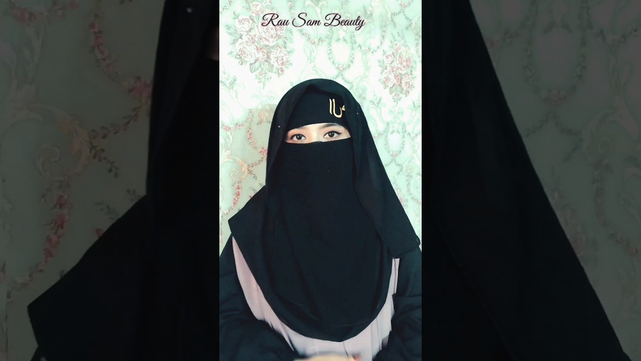 Daily Wear Cute 🥰 Niqab Hijab Tutorial #shorts