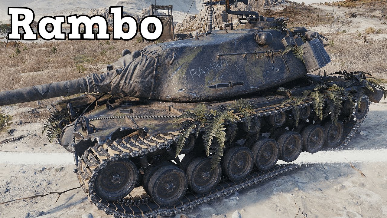 Rambo • 8K Damage 7 Frags • Rambo First Blood • WoT Gameplay