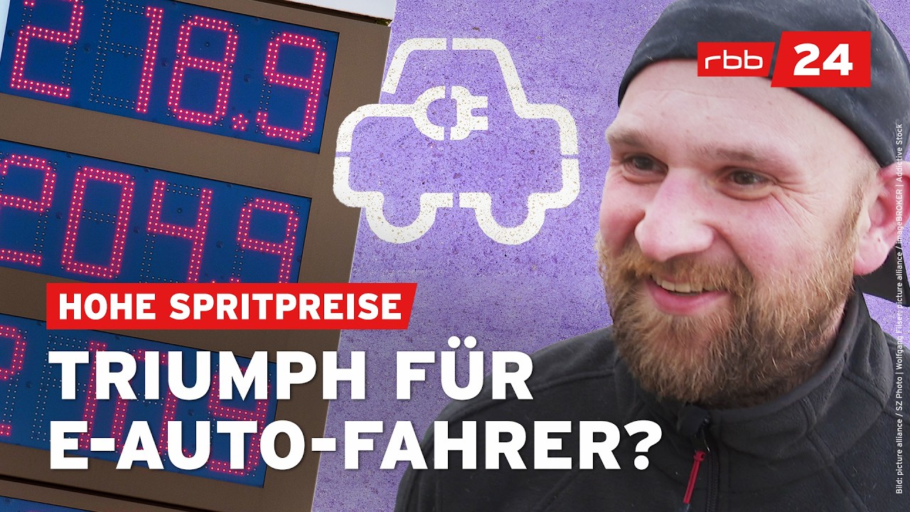 Lohnt sich der Umstieg aufs E-Auto wegen hoher Spritpreise?