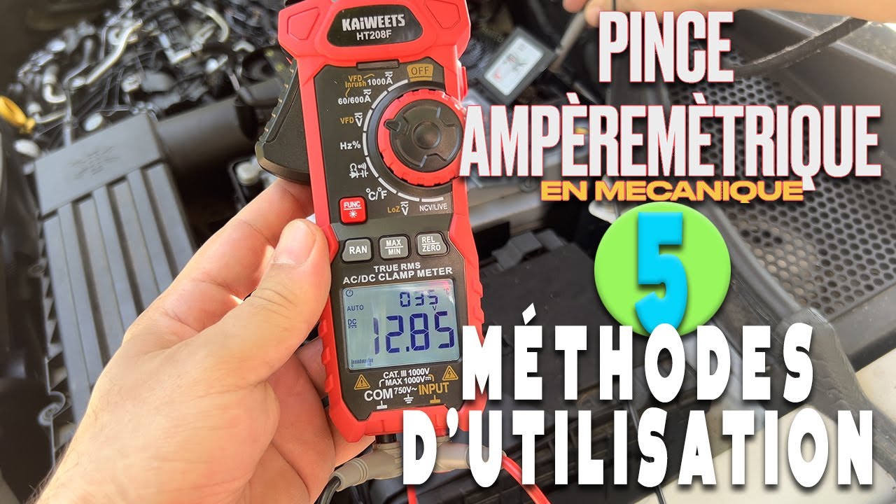 5 méthodes pour tester une climatisation, des fusibles, un alternateur et une batterie de voiture 👍