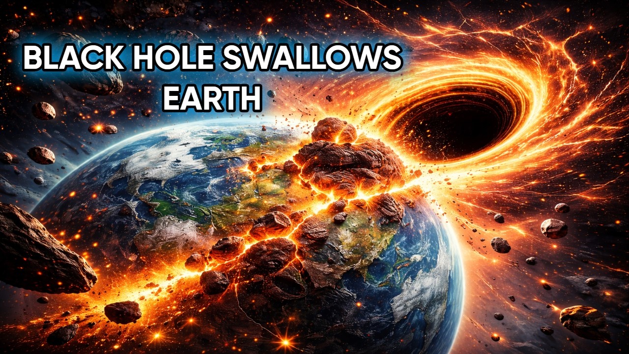 You’re Listening To the Radio as a Black Hole Swallows Earth
