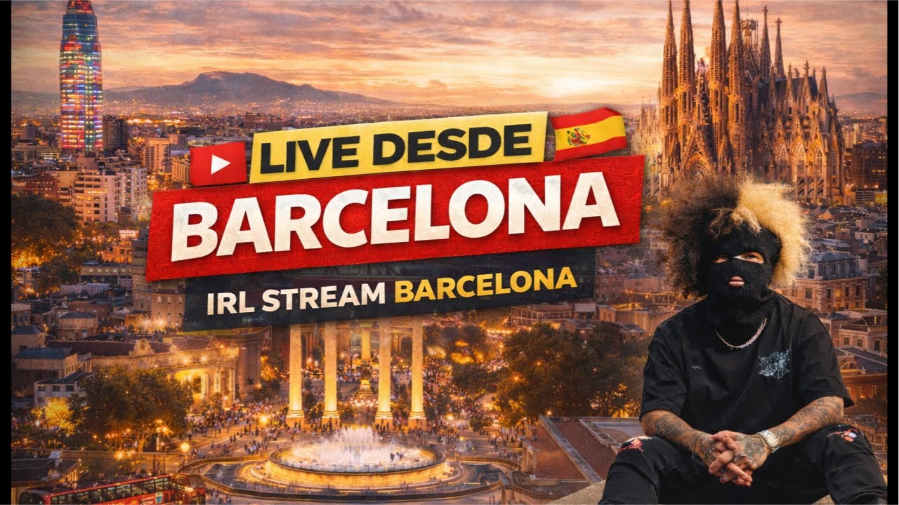 [LIVE] IRL STREAM IN BARCELONA 🇪🇸/ AO VIVO EM BARCELONA 🇪🇸 BARCELONA #barcelona #españa #fyp