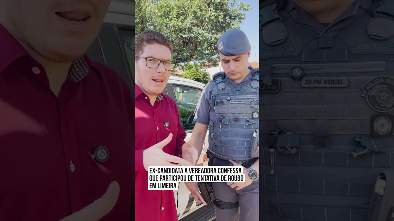 Ex-candidata a vereadora confessa que participou de tentativa de roubo em Limeira