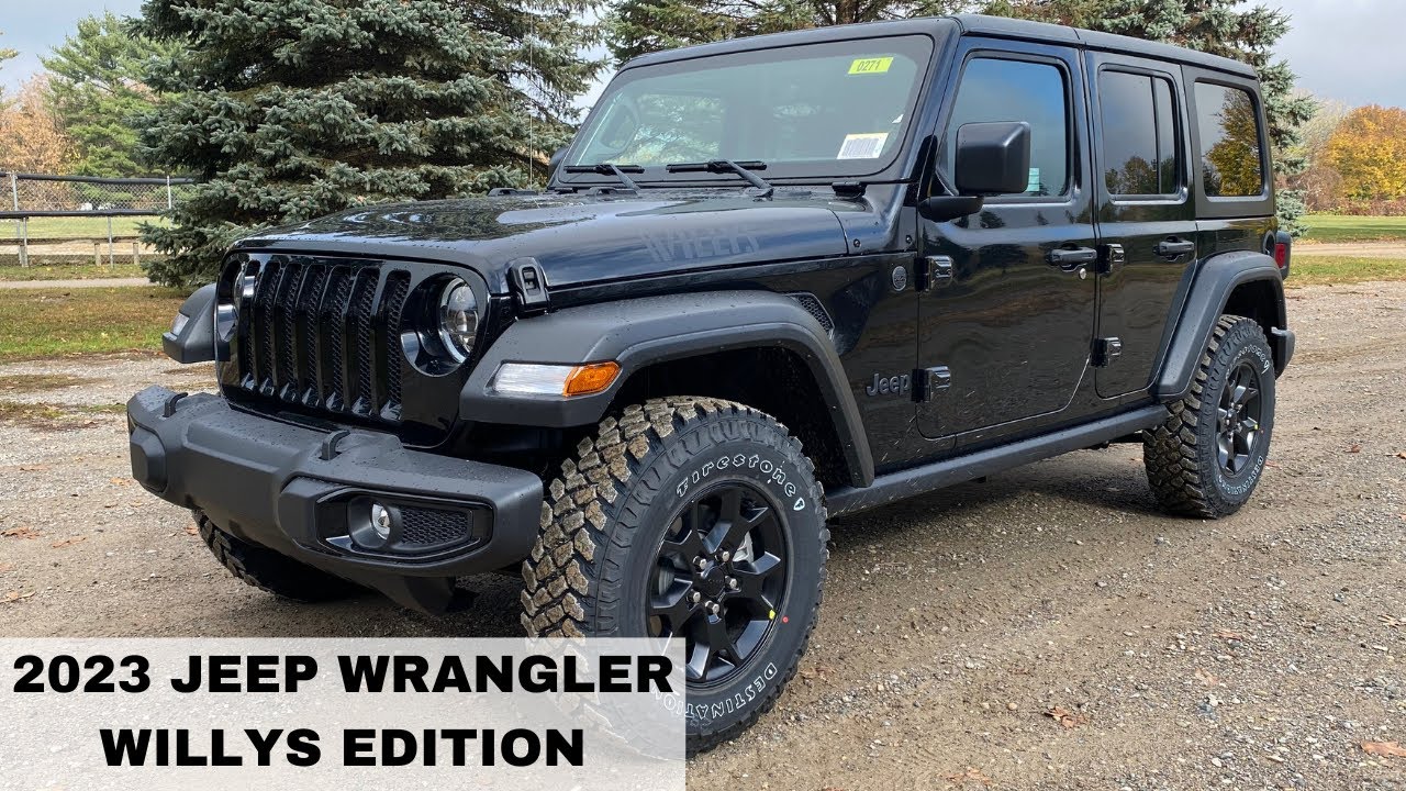 2023 Jeep Wrangler Willys 4x4
