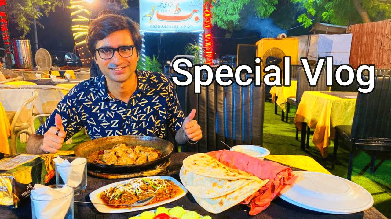 Butt Karahi Special Vlog | Street Food Lahore