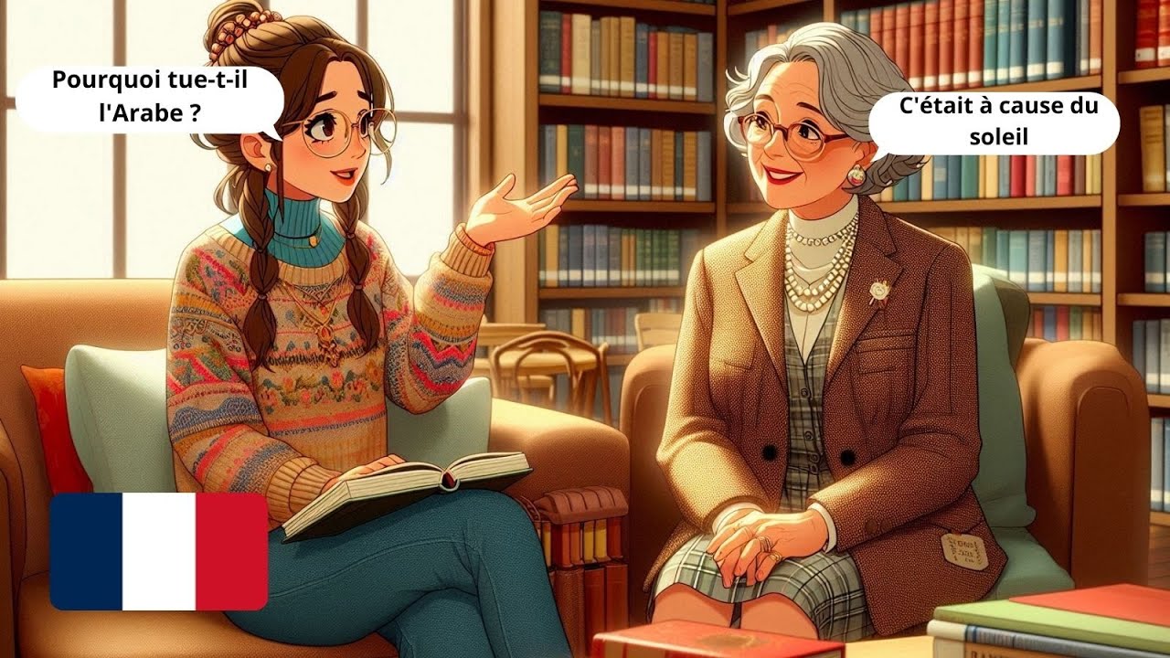 Learn French with Dialogues | Book Club Meeting & Discussing Books (A1-A2)