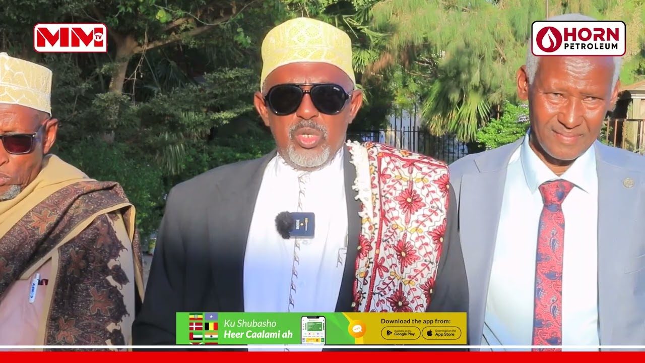 Deegaanka Cagaaray Saaxil Eedaysane dil ka gaystay oo la soo qabtay & Odayaal Hambalyeeyey Arrintaas