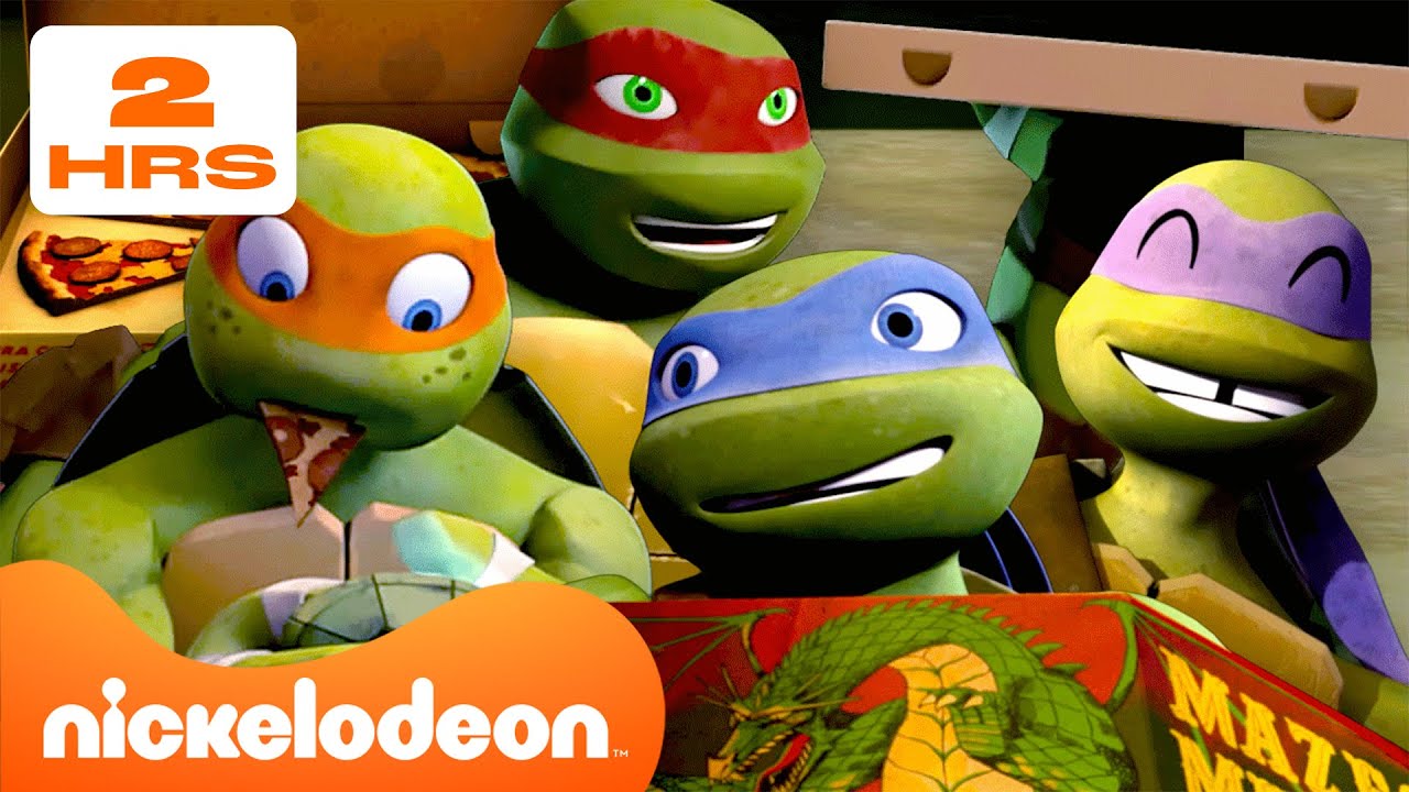 TMNT: Wojownicze Żółwie Ninja | Co robią Żółwie Ninja, gdy nie walczą? 🐢 | Nickelodeon Polska