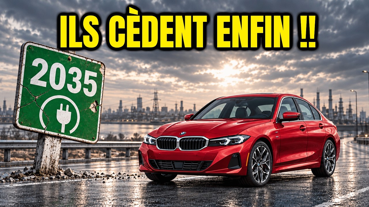 L&rsquo;EUROPE COMMENCE ENFIN &Agrave; RECULER SUR LA VOITURE &Eacute;LECTRIQUE !