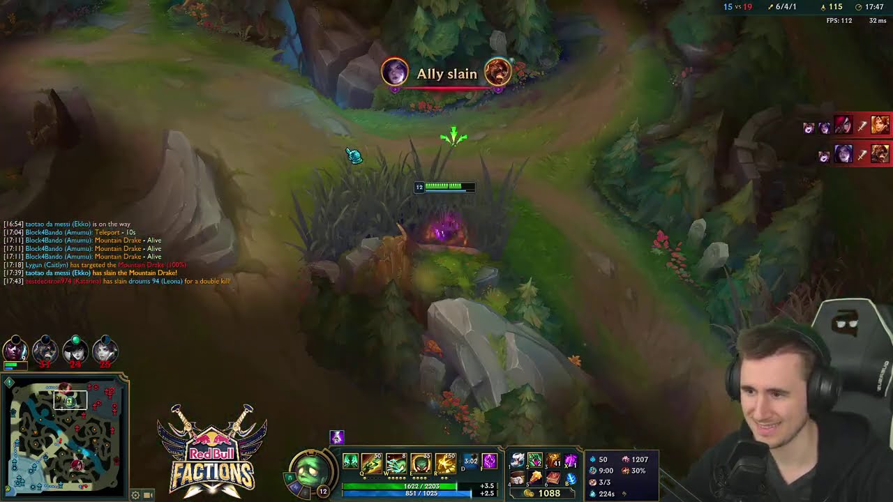 AMUMU DEL FASTIDIO 1V9 - League of Legends ITA #2146