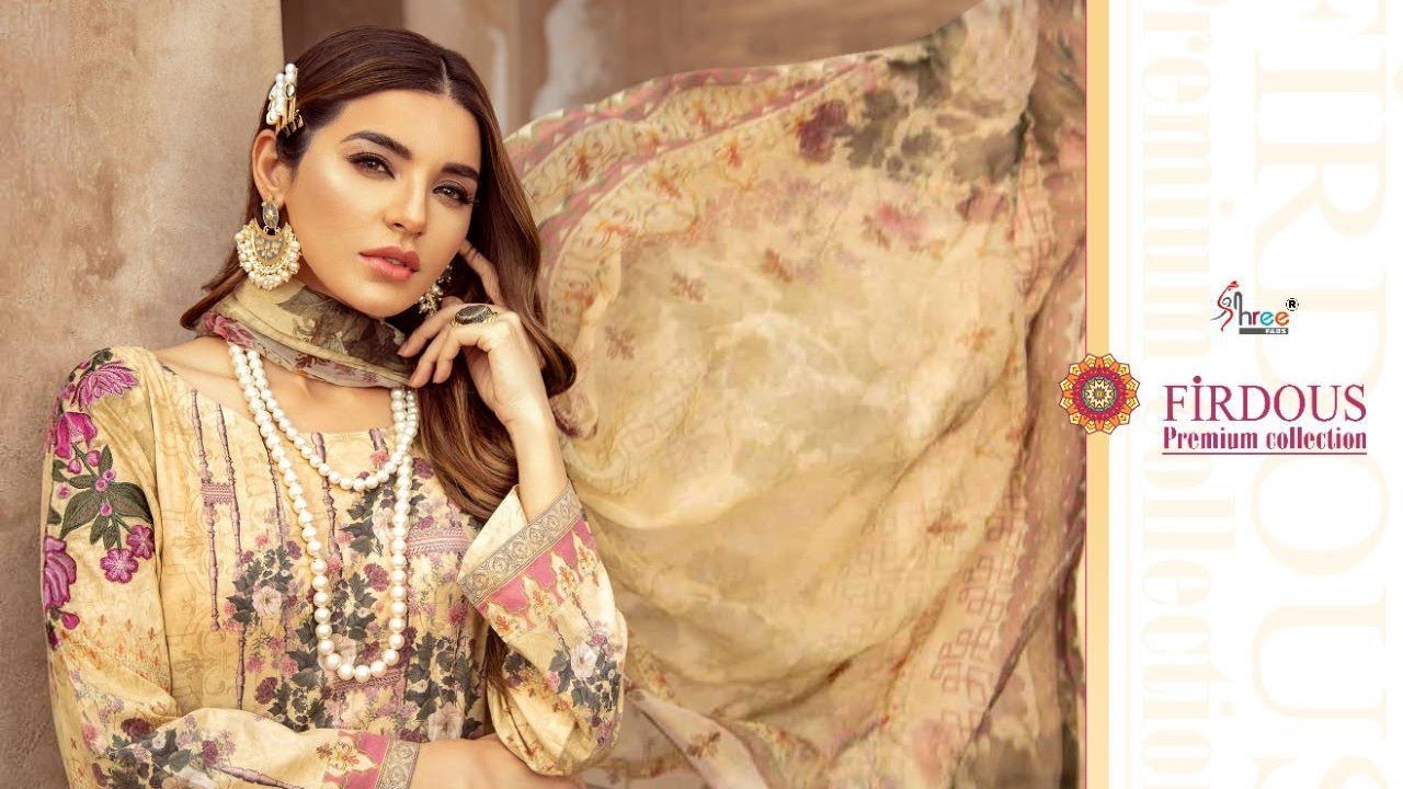 Shree Fabs Firdous Premium Collection Pakistani Suit / Latest Collection Of Shree Fabs