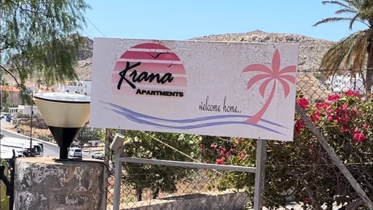 Krana Apartments Review in Lindos Rhodes Greece