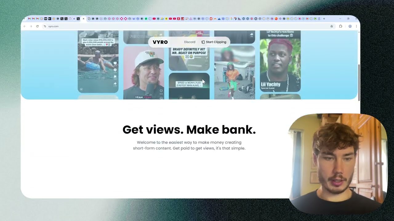 VYRO Update: My Earnings, My Experience and TIPS AND TRICKS 🙌 | Mr Beast Clipping platform