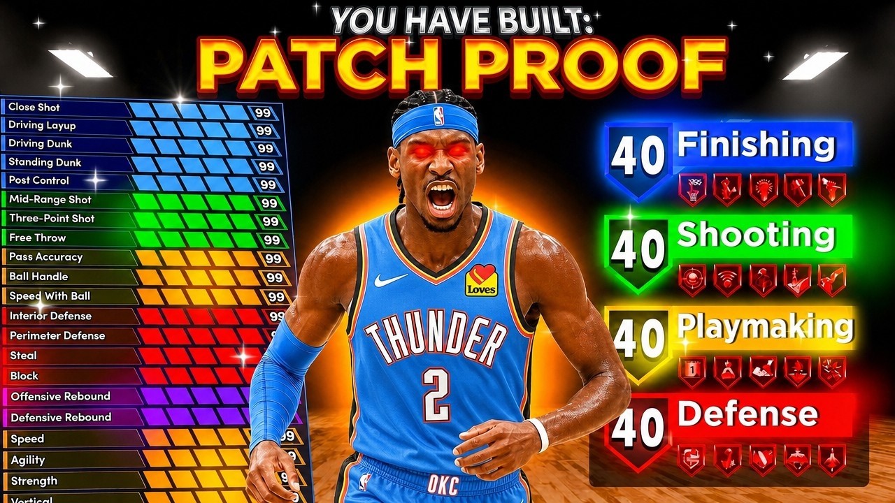 *НОВЫЙ* НЕУЯЗВИМЫЙ БИЛД &laquo;ПОЛУБОГА&raquo; в NBA 2K27 (лучший билд 2k27)