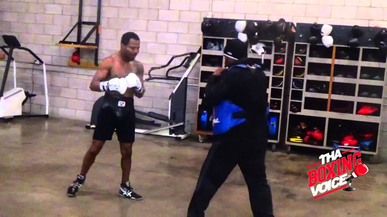 Shane Mosley Showing Explosive Power In Training Camp with Porter's