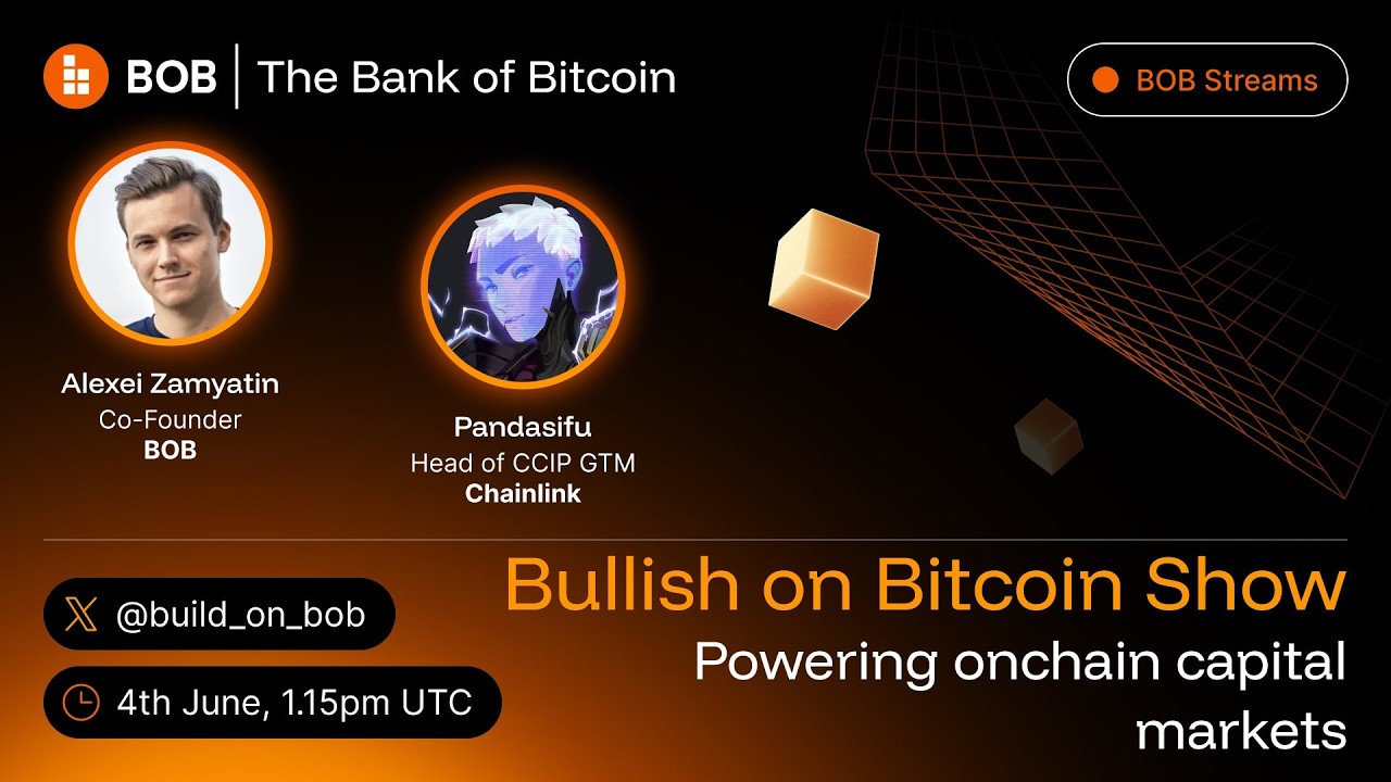 Powering onchain capital markets with Luke Lim (Chainlink) | Bullish on Bitcoin Show Ep. 5